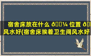 宿舍床放在什么 🐼 位置 🐵 风水好(宿舍床挨着卫生间风水好不好)